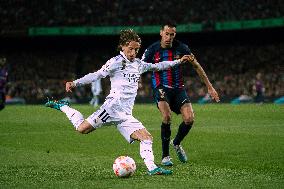 (SP)SPAIN-BARCELONA-FOOTBALL-KING'S CUP-BARCELONA VS REAL MADRID