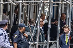 U.S.-NEW YORK-TRUMP-CRIMINAL CHARGES-ARRAIGNMENT DAY