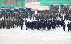 CAMBODIA-CHINA-JOINT MILITARY EXERCISE-CLOSING CEREMONY