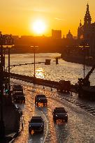 RUSSIA-MOSCOW-SUNRISE