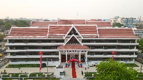 LAOS-VIENTIANE-CHINA-AID-SCHOOL BUILDING-HANDOVER