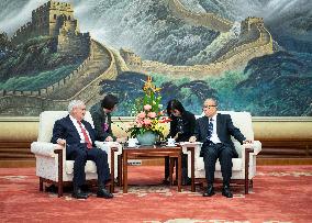 CHINA-BEIJING-LI HONGZHONG-FORMER FRENCH PM-MEETING (CN)