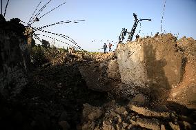 LEBANON-ISRAEL-AIR STRIKE-DAMAGE