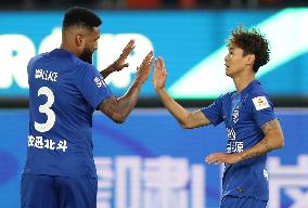 (SP)CHINA-HANGZHOU-FOOTBALL-CFA SUPER CUP-WUHAN VS SHANDONG (CN)