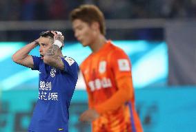 (SP)CHINA-HANGZHOU-FOOTBALL-CFA SUPER CUP-WUHAN VS SHANDONG (CN)