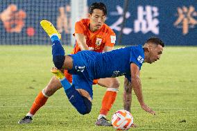 (SP)CHINA-HANGZHOU-FOOTBALL-CFA SUPER CUP-WUHAN VS SHANDONG (CN)