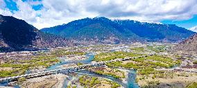 CHINA-TIBET-NYINGCHI-YANI NATIONAL WETLAND PARK-SCENERY(CN)