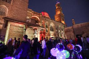 EGYPT-CAIRO-RAMADAN-NIGHT LIFE