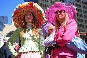 U.S.-NEW YORK-EASTER-BONNET PARADE