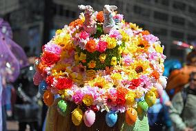 U.S.-NEW YORK-EASTER-BONNET PARADE