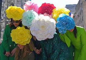 U.S.-NEW YORK-EASTER-BONNET PARADE