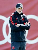 (SP)GERMANY-MUNICH-FOOTBALL-UEFA CHAMPIONS LEAGUE-BAYERN MUNICH-TRAINING SESSION