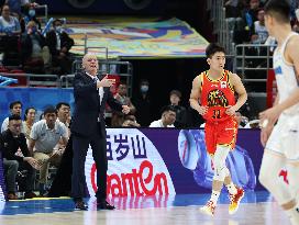 (SP)CHINA-BEIJING-BASKETBALL-CBA LEAGUE-BEIJING VS JILIN (CN)