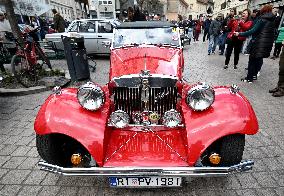 CROATIA-ZAGREB-VINTAGE CARS