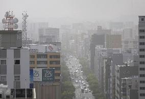 Sandstorm in Japan