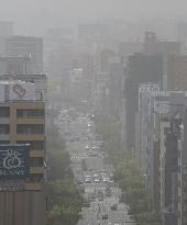 Sandstorm in Japan