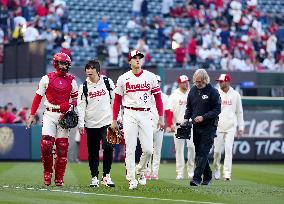 Baseball: Nationals vs. Angels