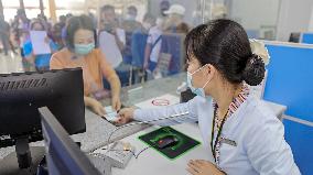 LAOS-VIENTIANE-CHINA-LAOS RAILWAY-PASSENGER SERVICES-LAUNCH