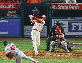 Baseball: Nationals vs. Angels