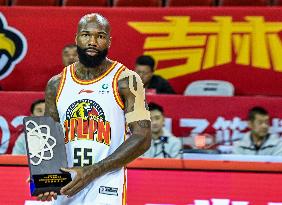 (SP)CHINA-CHANGCHUN-BASKETBALL-CBA LEAGUE-JILIN VS BEIJING (CN)