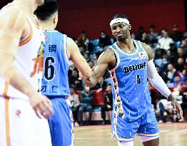 (SP)CHINA-CHANGCHUN-BASKETBALL-CBA LEAGUE-JILIN VS BEIJING (CN)