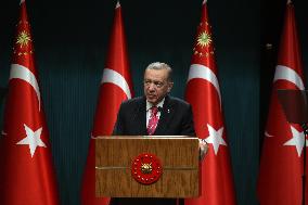 TÜRKIYE-ANKARA-PRESIDENT-ELECTIONS-SCHEDULE トルコ大統領選 トルコ大統領選挙 レジェップ・タイイップ・エルドアン