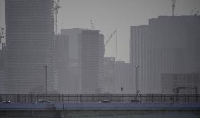 Yellow sand reaches Japan