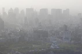 Sandstorm hits Japan
