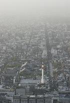 Sandstorm hits Japan