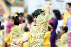 MYANMAR-YANGON-WATER FESTIVAL