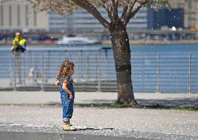 U.S.-NEW YORK-SPRING
