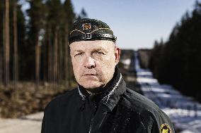 Barrier fence project at the eastern border of Finland