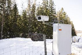 Barrier fence project at the eastern border of Finland