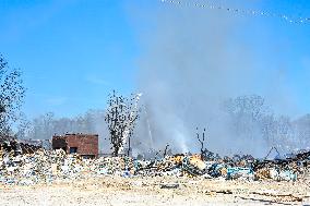 U.S.-RICHMOND-PLASTICS FACILITY-FIRE