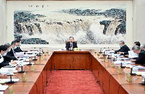 CHINA-BEIJING-NPC-ZHAO LEJI-MEETING (CN)