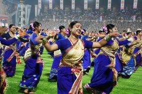 INDIA-ASSAM-BIHU DANCE-GUINNESS WORLD RECORDS