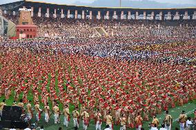 INDIA-ASSAM-BIHU DANCE-GUINNESS WORLD RECORDS