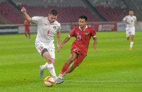 (SP)INDONESIA-JAKARTA-FOOTBALL-FRIENDLY MATCH-INDONESIA VS LEBANON