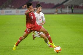 (SP)INDONESIA-JAKARTA-FOOTBALL-FRIENDLY MATCH-INDONESIA VS LEBANON