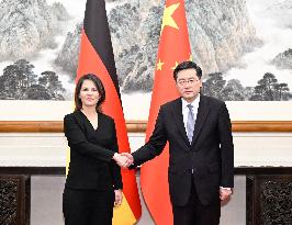 CHINA-BEIJING-QIN GANG-GERMAN FM-STRATEGIC DIALOGUE (CN)