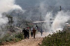 MIDEAST-BEIT DAJAN-CLASHES