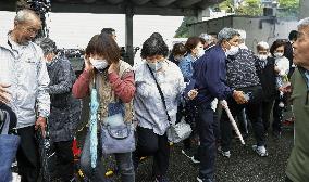 Japan PM Kishida unhurt after smoke bomb thrown during campaigning