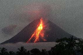 INDONESIA-MAGELANG-MOUNT MERAPI-ERUPTION