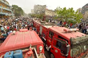 BANGLADESH-DHAKA-MARKET-FIRE