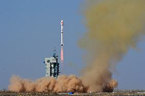 (EyesonSci) CHINA-JIUQUAN-SATELLITE-LAUNCH (CN)