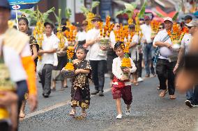 LAOS-LUANG PRABANG-SONGKRAN FESTIVAL-CELEBRATION