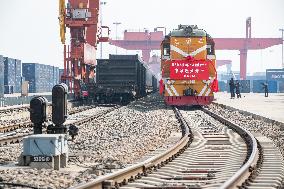 CHINA-HEILONGJIANG-CHINA-EUROPE FREIGHT TRAIN-VEHICLE (CN)