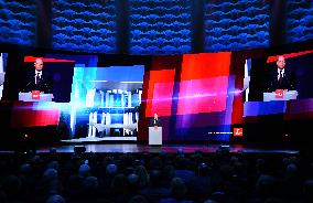 GERMANY-HANOVER-TRADE FAIR-OPENING CEREMONY