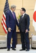 Japan PM Kishida, U.S. climate envoy Kerry