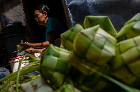 INDONESIA-BANDUNG-EID AL-FITR-KETUPAT